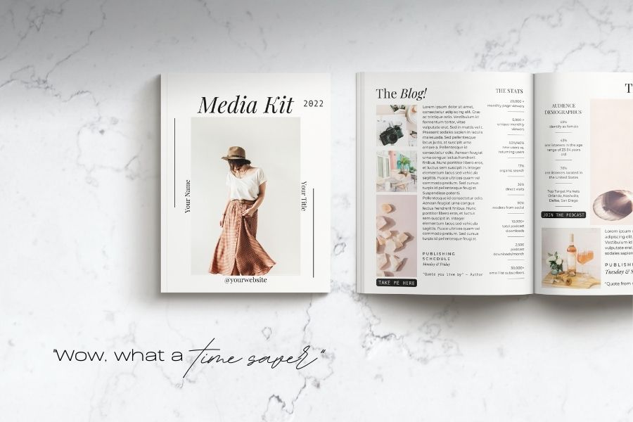 Influencer Media Kit | Canva Templates