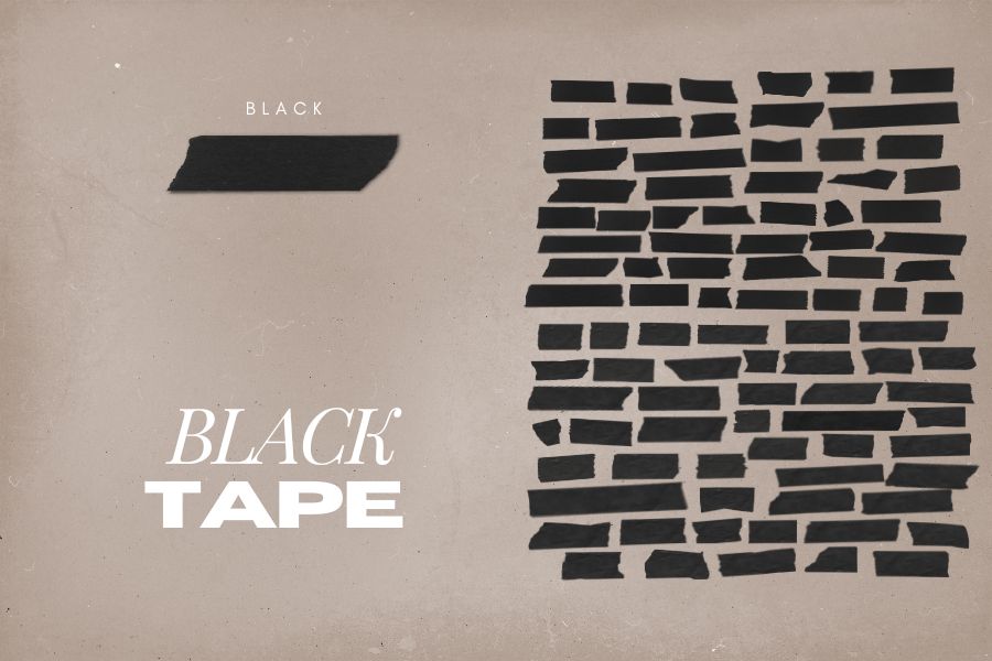 A collection of 350 high-quality artistic tape overlays in PNG files. Featuring 6 styles, 4 colors, and various lengths, all individual and realistic. Create all kinds of unique and interesting designs for your next project.  Create stunning and realistic projects with this beautiful collection of tape overlays. Real assets created and photographed in high definition to give your creations a one-of-a-kind look.  This collection includes 350 graphics with .png transparent backgrounds, in high resolution.